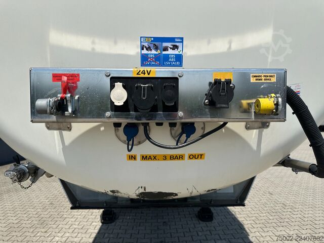 Food tanker Van Hool FOOD / LEBENSMITTEL / empty weight: 5.860kg / 2...