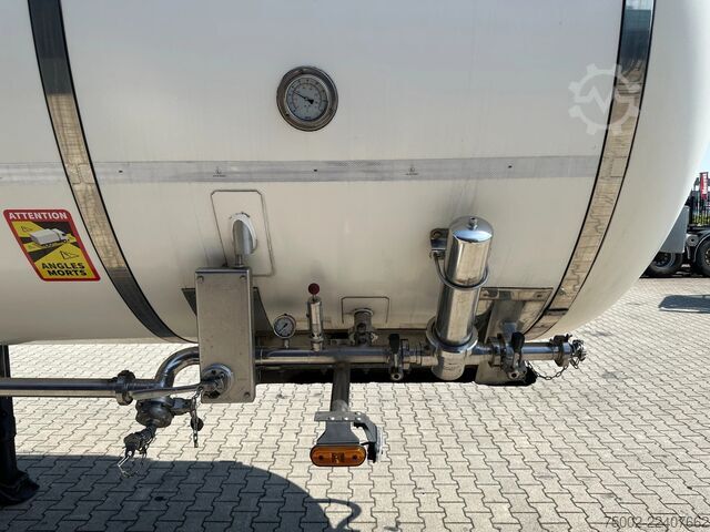 Food tanker Van Hool FOOD / LEBENSMITTEL / empty weight: 5.860k / 29...