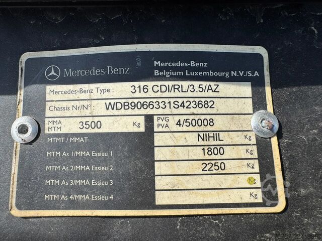 Ambulance Mercedes-Benz Sprinter 316 **AMBULANCE-EURO 5-AUTOMATIC**