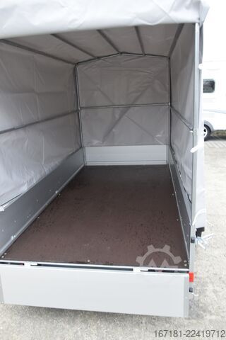 Open trailer with tarp Humbaur Startrailer H 132513 mit Plane