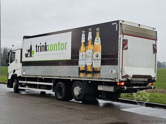 Koffer RENAULT T 460 6X2 STEERAXLE LIFT