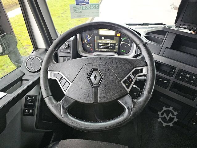 Koffer RENAULT T 460 6X2 STEERAXLE LIFT