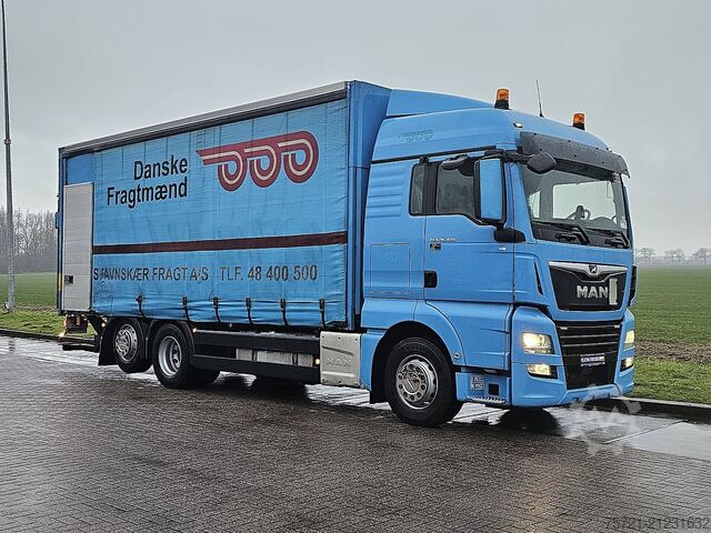 Schiebeplane M.A.N. 26.470 TGX Schuizeil Laadklep!