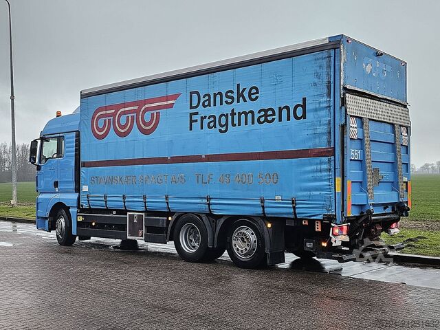 Schiebeplane M.A.N. 26.470 TGX Schuizeil Laadklep!