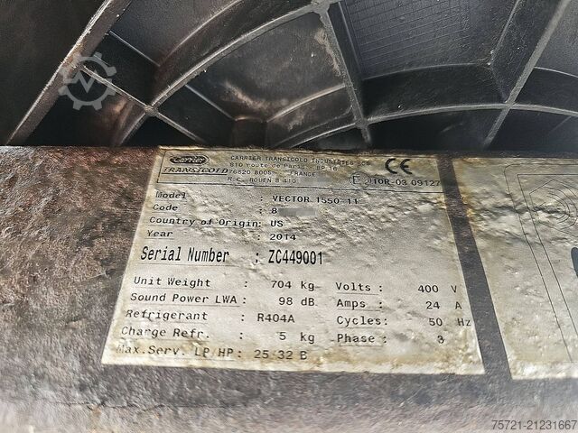 Kühl-/Tiefkühltransport SCHMITZ N/A Carrier 1550