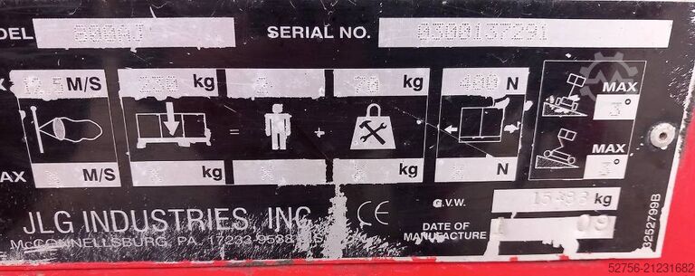 Gelenkteleskoparbeitsbühne JLG 800AJ