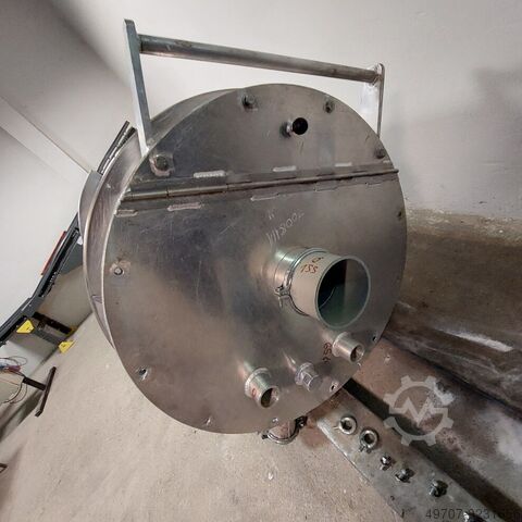Materialtank  stainless steel 950lit 