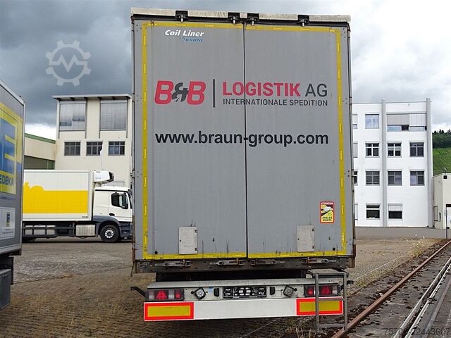 Auflieger mit Pritsche & Plane KRONE 3 Achs*Standard*Coil*Edscha*Lift*Multilock*Zert.