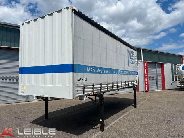 Swap body trailer  Zandt Cargo WAB *2in1* Koffer & Plane links*
