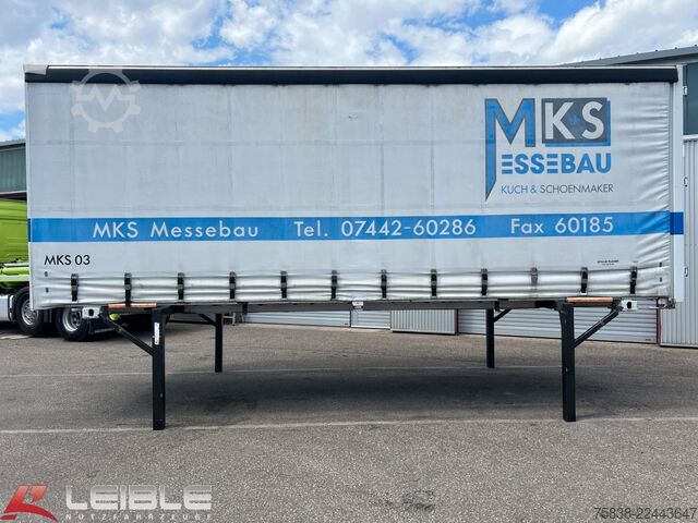 Swap body trailer  Zandt Cargo WAB *2in1* Koffer & Plane links*