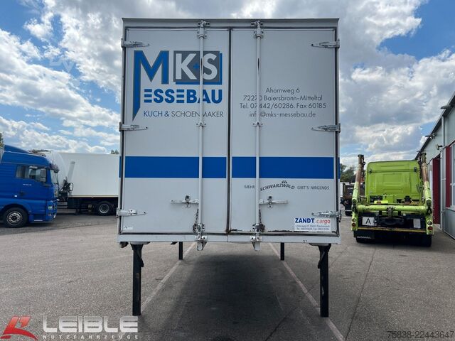 Swap body trailer  Zandt Cargo WAB *2in1* Koffer & Plane links*