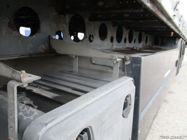 Open semitrailer with tarp SCHWARZMÜLLER J-Serie, Liftachse, LBW