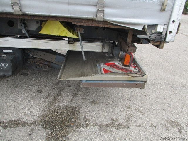 Open semitrailer with tarp SCHWARZMÜLLER J-Serie, Liftachse, LBW