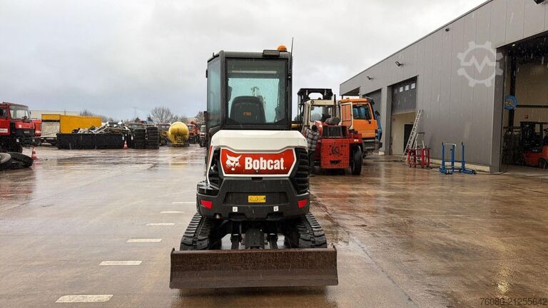Minibagger Bobcat E 27z (BE MACHINE / 1197H / INCL KANTELBAK + RI...