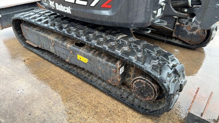Minibagger Bobcat E 27z (BE MACHINE / 1197H / INCL KANTELBAK + RI...