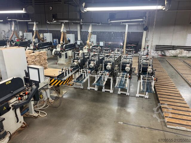 Four-sided planer TECH TOM Linia wstępnego strugania 2021