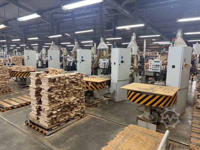 Four-sided planer TECH TOM Linia wstępnego strugania 2021