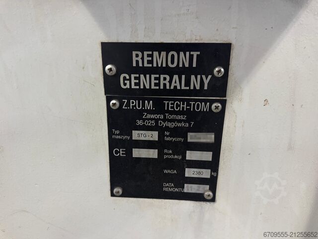 Four-sided planer TECH TOM Linia wstępnego strugania 2021