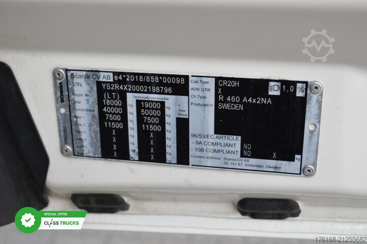 Standard SZM SCANIA R460 CR20H Adaptive Cruise Control