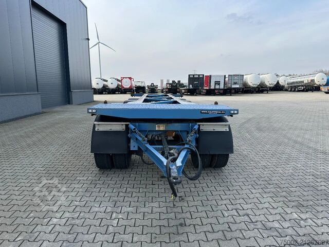 Containertransport Van Hool 3-assige aanhanger / 20FT / BDF / schijfremmen ...