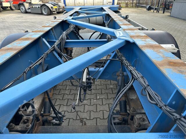 Containertransport Van Hool 3-assige aanhanger / 20FT / BDF / schijfremmen ...