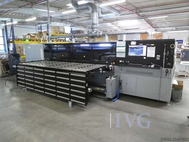 6-color hybrid UV inkjet printer for roll and flatbed printing DURST P5 350HS Durst Automat