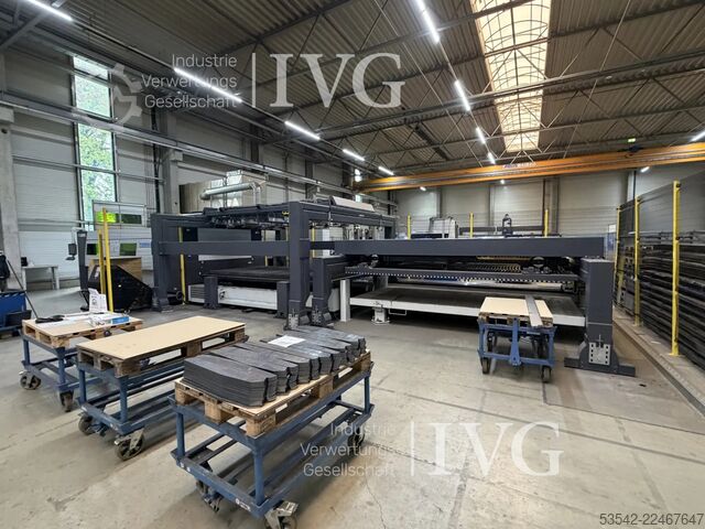 Laser cutting machine with flexible automation LVD Phoenix FL4020 10kW + FA-L