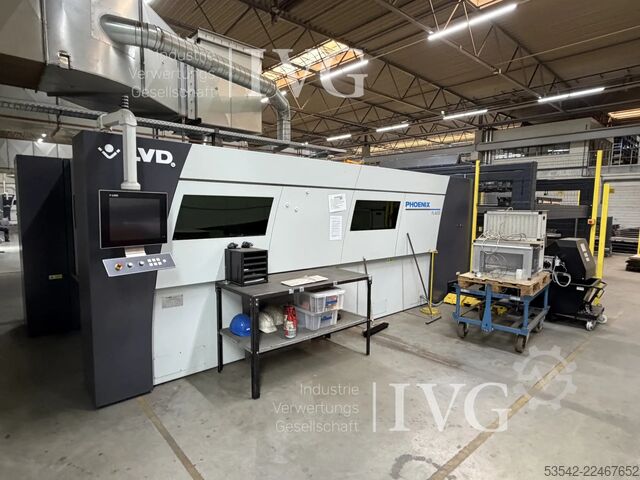 Laser cutting machine with flexible automation LVD Phoenix FL4020 10kW + FA-L