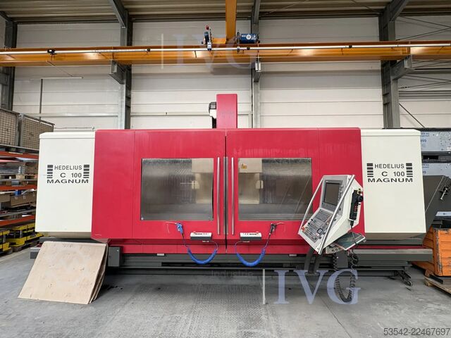 3-axis CNC machining center HEDELIUS C100 MAGNUM-3500