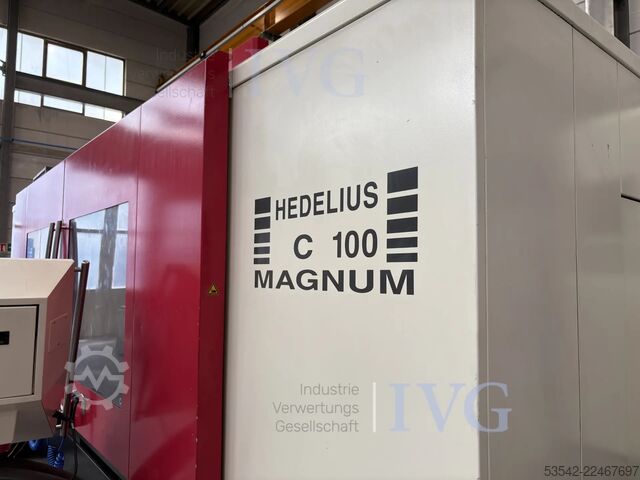 3-axis CNC machining center HEDELIUS C100 MAGNUM-3500
