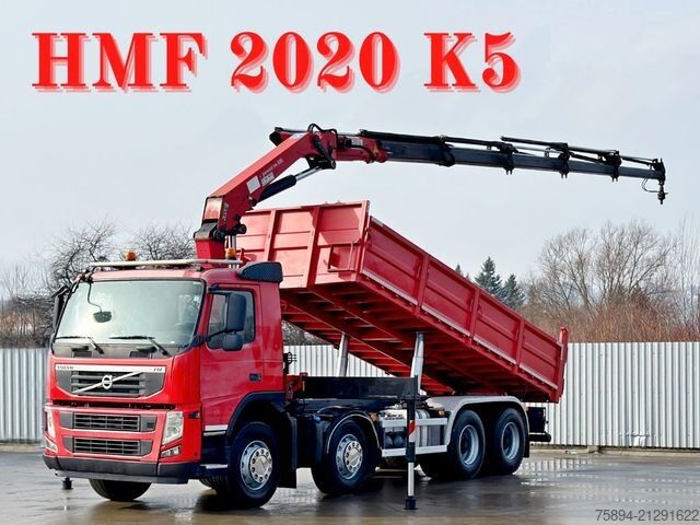 Kipper LKW VOLVO FM 420 Kipper 6,40m *HMF 2020 K5/FUNK *8x4