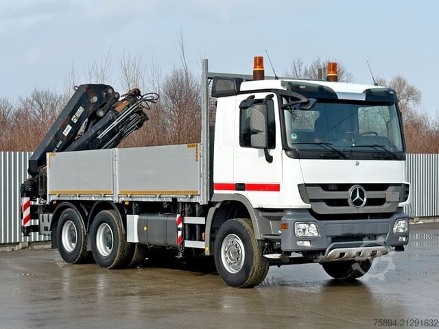 Truck mounted crane MERCEDES-BENZ ACTROS 2641 * HIAB 322 EP-3 HIPRO+FUNK / 6x4