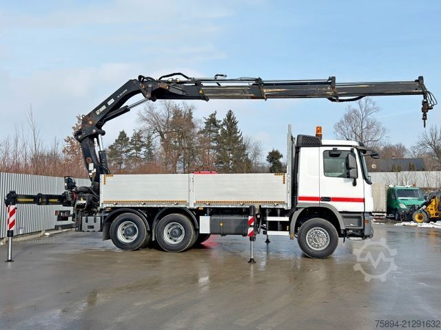 Truck mounted crane MERCEDES-BENZ ACTROS 2641 * HIAB 322 EP-3 HIPRO+FUNK / 6x4