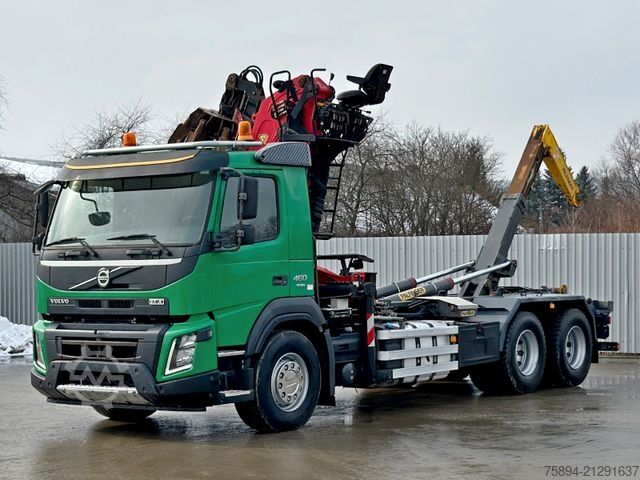 Roll-off tipper truck VOLVO FMX 460 * Abrollkipper +PK EPSILON Q150279 * 6x4