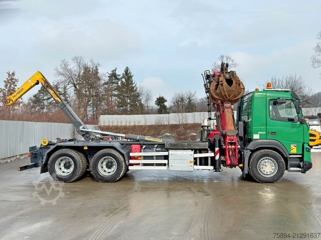 Roll-off tipper truck VOLVO FMX 460 * Abrollkipper +PK EPSILON Q150279 * 6x4