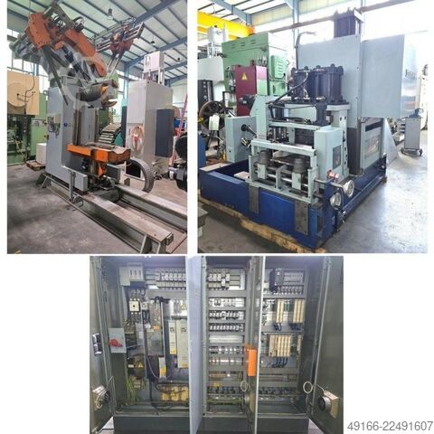Abwickelhaspel-Richtmaschine SCHLEICHER RMS Vario-12-70/9 / HES-12-650