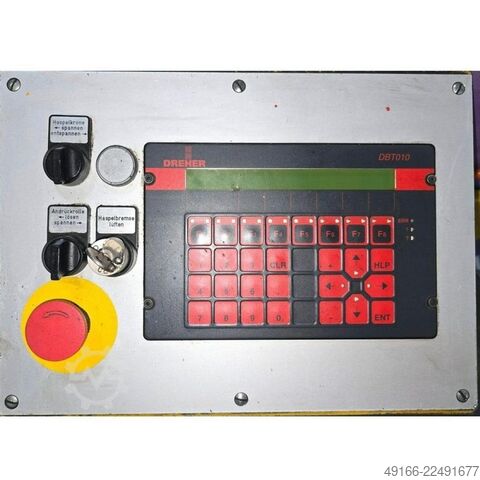 Abwickelhaspel-Richtmaschine DREHER 1675-B11-FQ / 2350 B-FPS