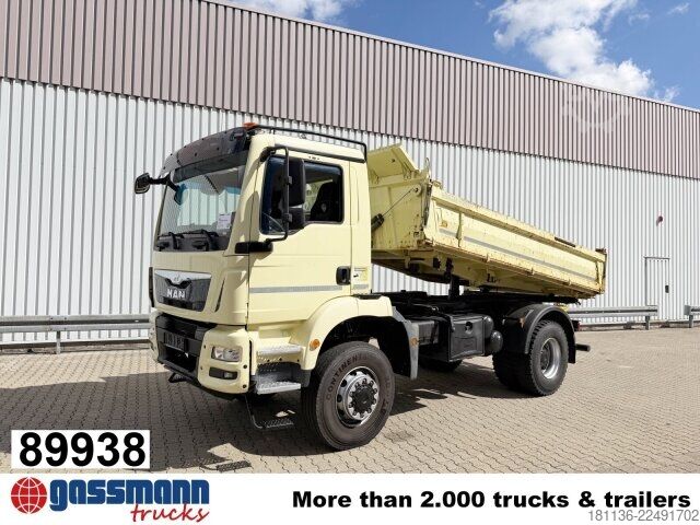 Kipper LKW MAN TGM 18.340 4x4 BB AHK-Öl