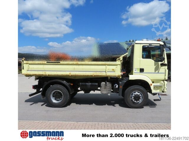 Kipper LKW MAN TGM 18.340 4x4 BB AHK-Öl