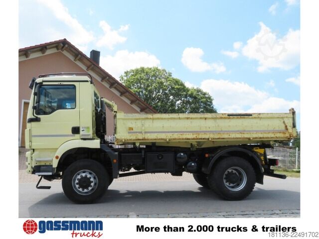 Kipper LKW MAN TGM 18.340 4x4 BB AHK-Öl