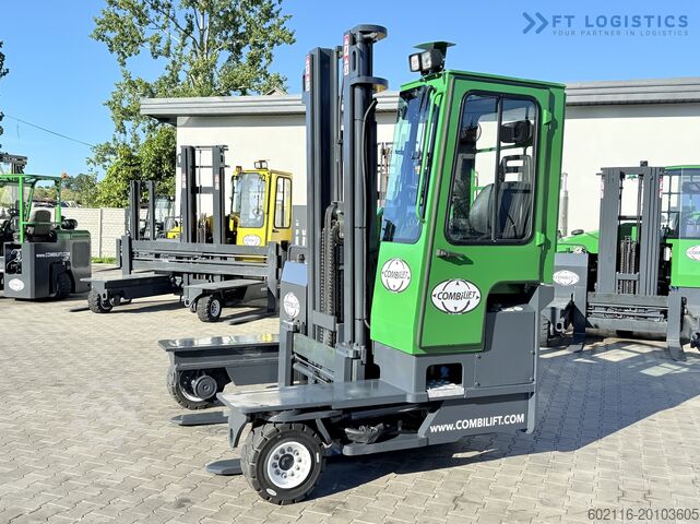 Four-way forklift Combilift C3500 DIESEL DUPLEX 4100 FREE LIFT CABIN