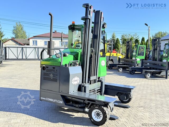 Four-way forklift Combilift C3500 DIESEL DUPLEX 4100 FREE LIFT CABIN