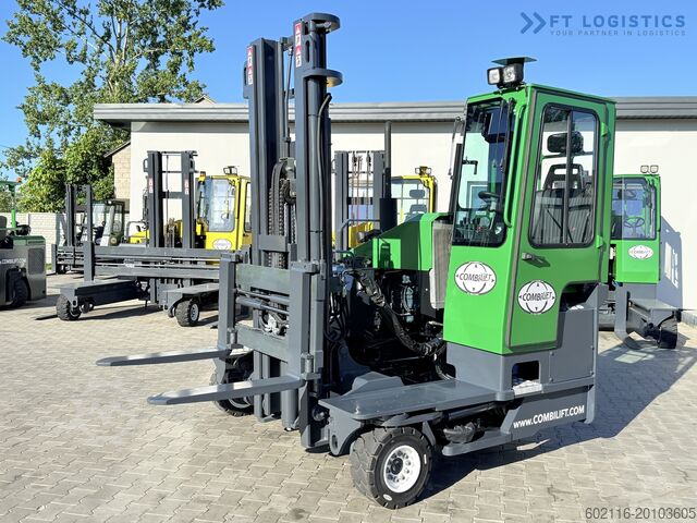 Four-way forklift Combilift C3500 DIESEL DUPLEX 4100 FREE LIFT CABIN
