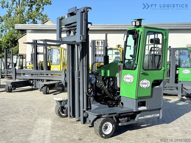 Four-way forklift Combilift C3500 DIESEL DUPLEX 4100 FREE LIFT CABIN