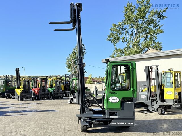 Four-way forklift Combilift C3500 DIESEL DUPLEX 4100 FREE LIFT CABIN