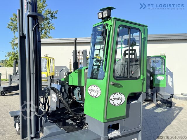Four-way forklift Combilift C3500 DIESEL DUPLEX 4100 FREE LIFT CABIN