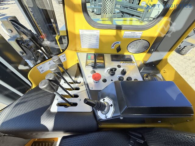 Four-way forklift Combilift C4000 DIESEL DUPLEX 4100 FREE LIFT CABIN