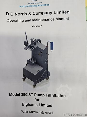 Fleischverarbeitungsmaschine D C Norris Model 390IST
