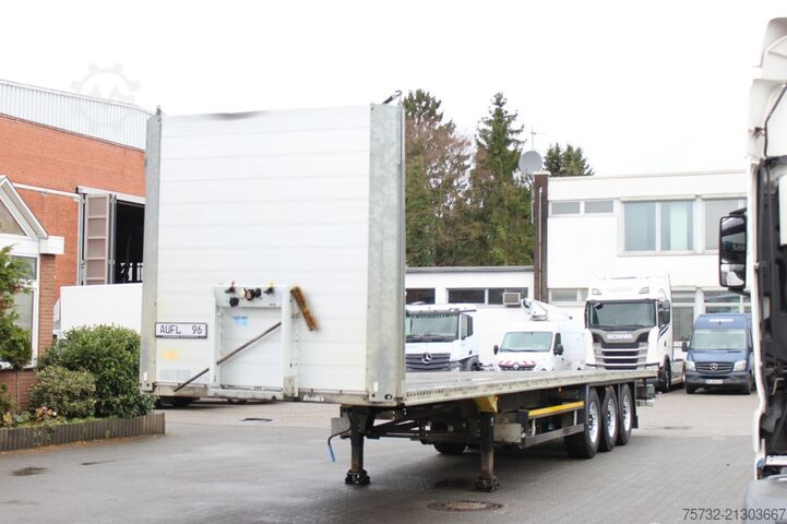 Open semitrailer SCHMITZ Liftachse   Rungentaschen   Zurrösen   3 Stück!