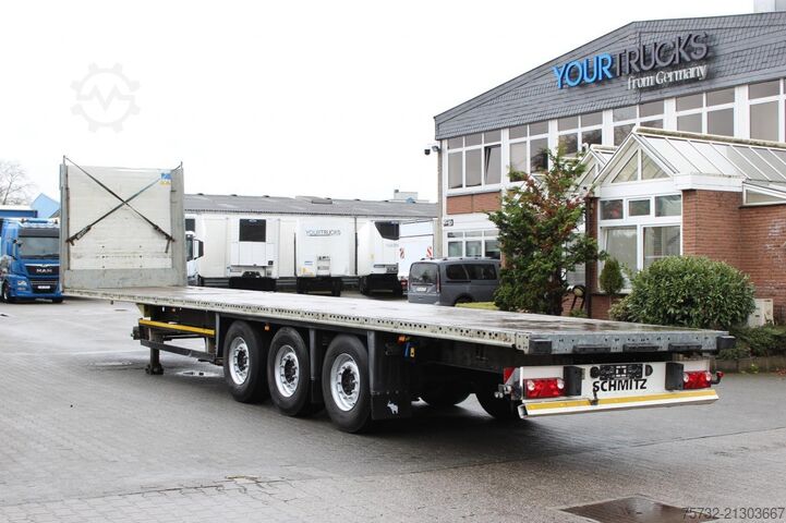 Open semitrailer SCHMITZ Liftachse   Rungentaschen   Zurrösen   3 Stück!